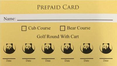 Prepaid Card