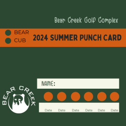 Prepaid Summer Punch Cards